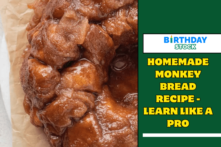 Homemade Monkey Bread Recipe - Learn like a Pro