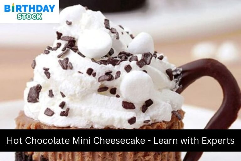 Hot Chocolate Mini Cheesecake - Learn with Experts