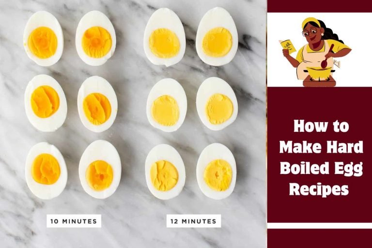 How to Make Hard Boiled Egg Recipes