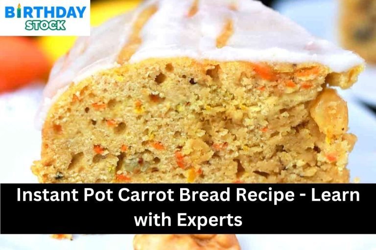 Instant Pot Carrot Bread Recipe - Learn with Experts