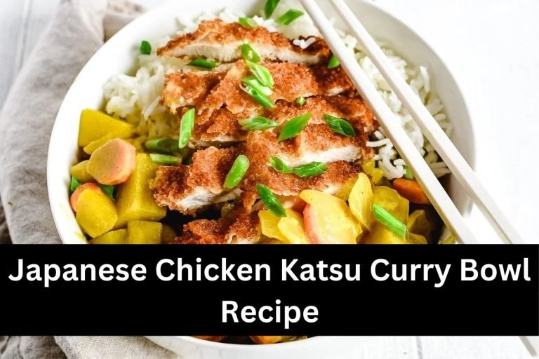 Japanese Chicken Katsu Curry Bowl Recipe