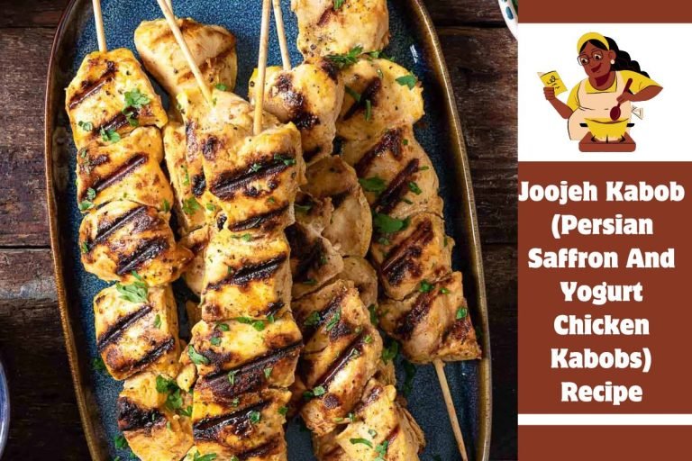 Joojeh Kabob (Persian Saffron And Yogurt Chicken Kabobs) Recipe