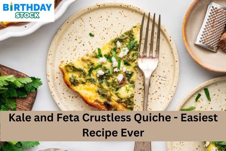 Kale and Feta Crustless Quiche - Easiest Recipe Ever