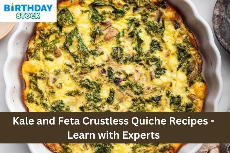 Kale and Feta Crustless Quiche Recipes - Learn with Experts