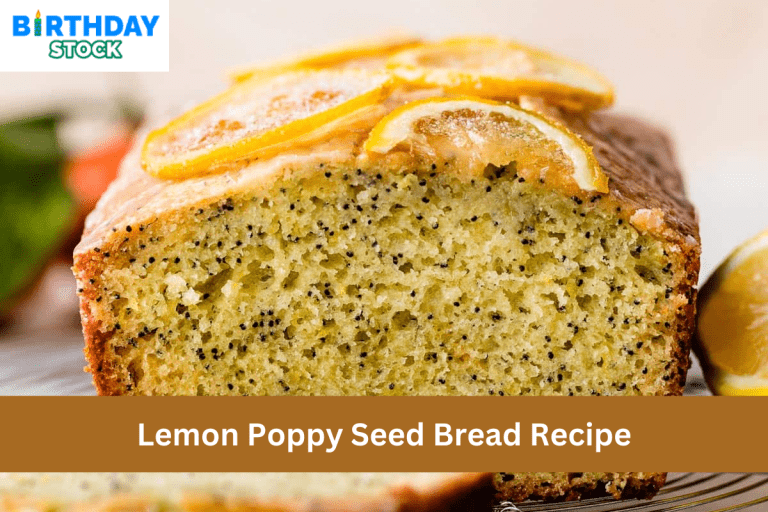 Lemon Poppy Seed Bread Recipe 