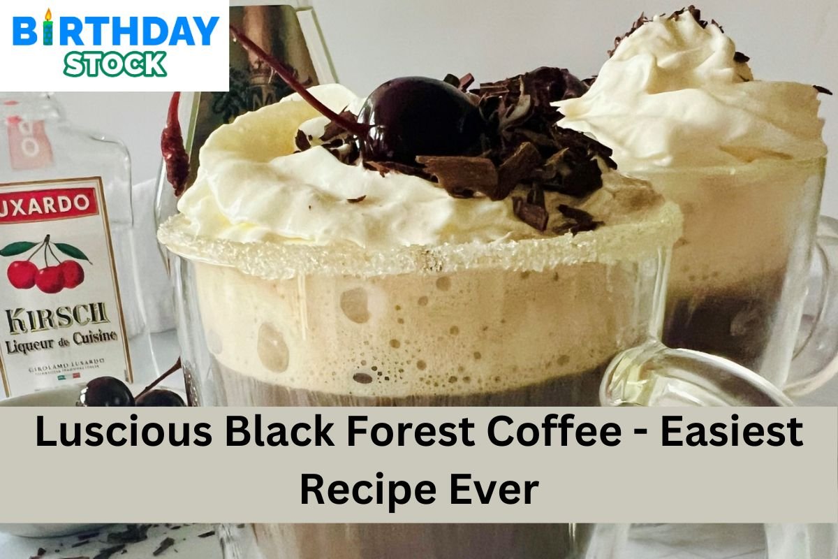 Luscious Black Forest Coffee - Easiest Recipe Ever