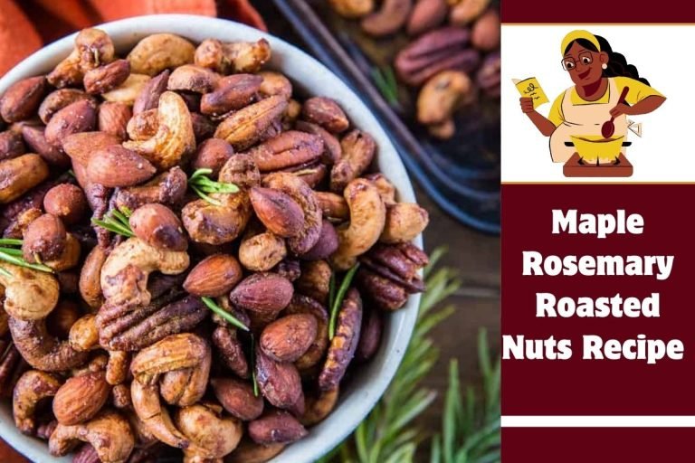 Maple Rosemary Roasted Nuts Recipe