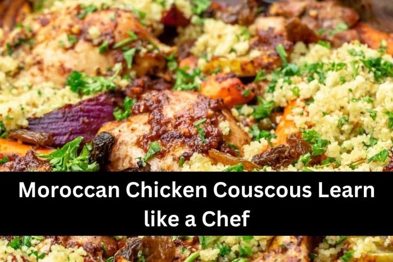 Moroccan Chicken Couscous Learn like a Chef