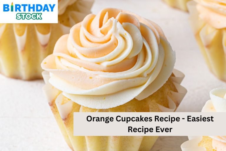 Orange Cupcakes Recipe - Easiest Recipe Ever