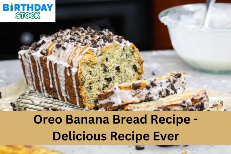 Oreo Banana Bread Recipe - Delicious Recipe Ever