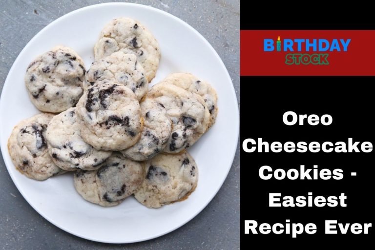 Oreo Cheesecake Cookies - Easiest Recipe Ever