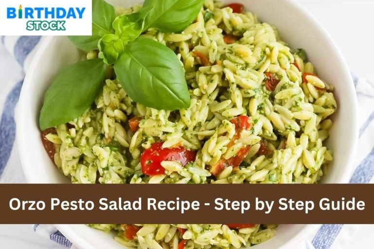 Orzo Pesto Salad Recipe - Step by Step Guide