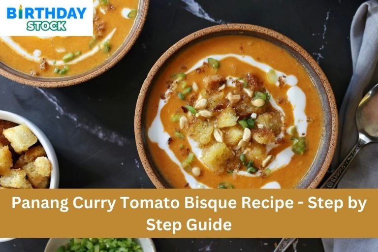 Panang Curry Tomato Bisque Recipe - Step by Step Guide
