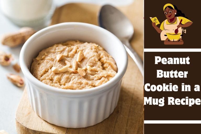 Peanut Butter Cookie in a Mug Recipe