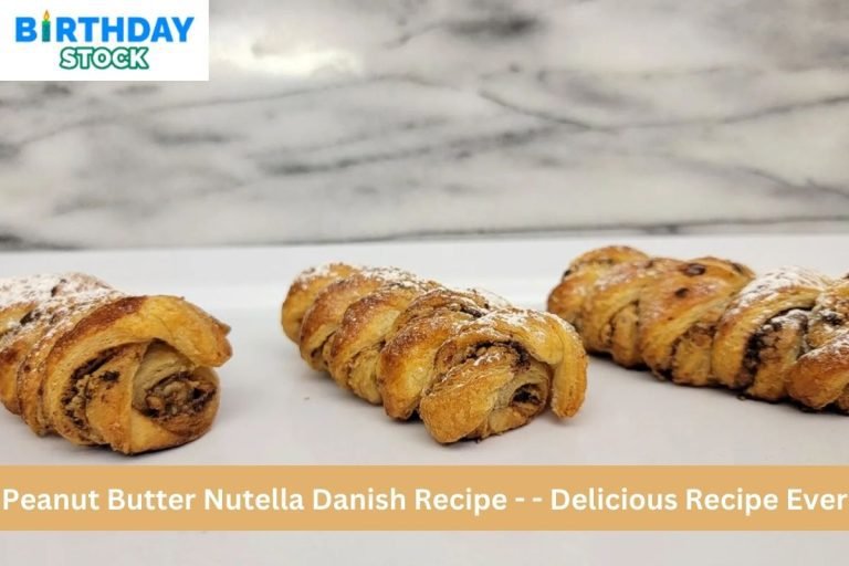 Peanut Butter Nutella Danish Recipe - - Delicious Recipe Ever