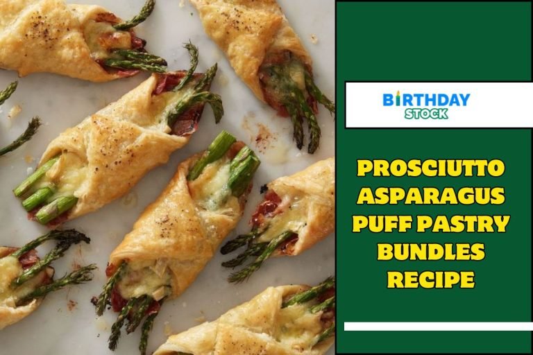 Prosciutto Asparagus Puff Pastry Bundles Recipe