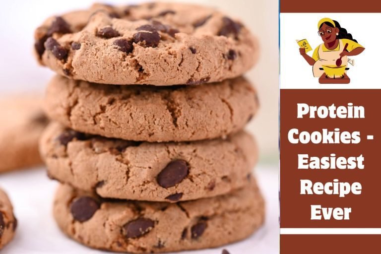 Protein Cookies - Easiest Recipe Ever