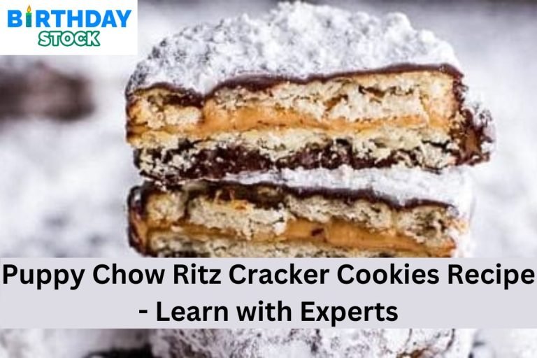 Puppy Chow Ritz Cracker Cookies Recipe - Learn with Experts