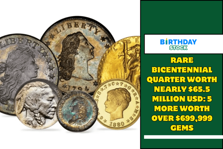 Rare Bicentennial Quarter Worth Nearly $65.5 Million USD 5 More worth over $699,999 Gems