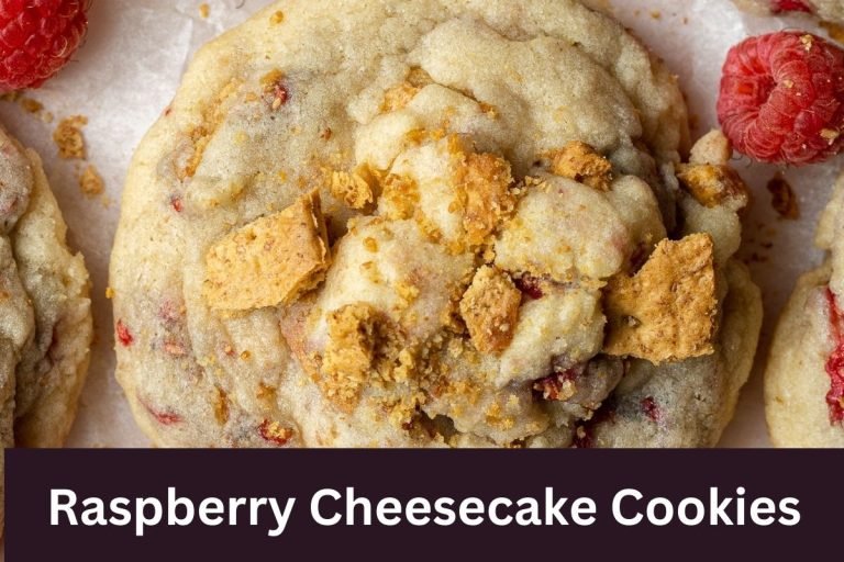 Raspberry Cheesecake Cookies