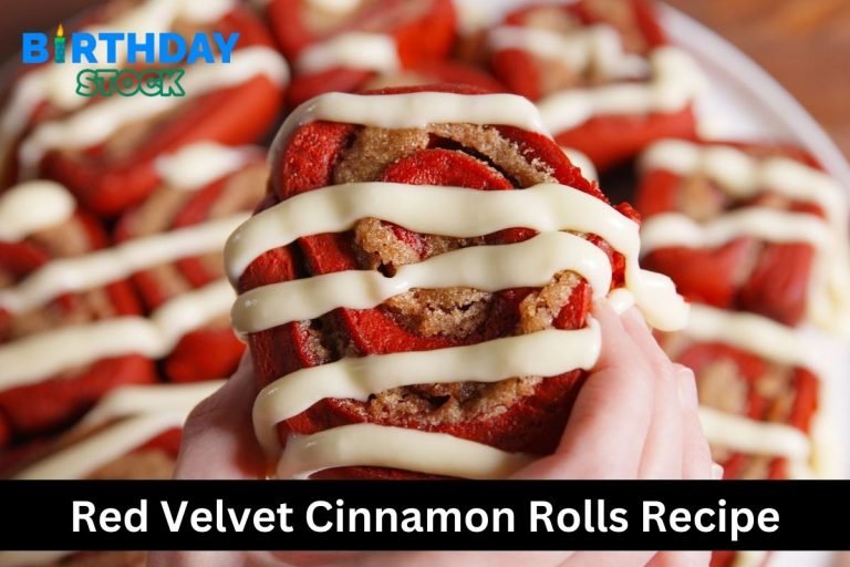 Red Velvet Cinnamon Rolls Recipe