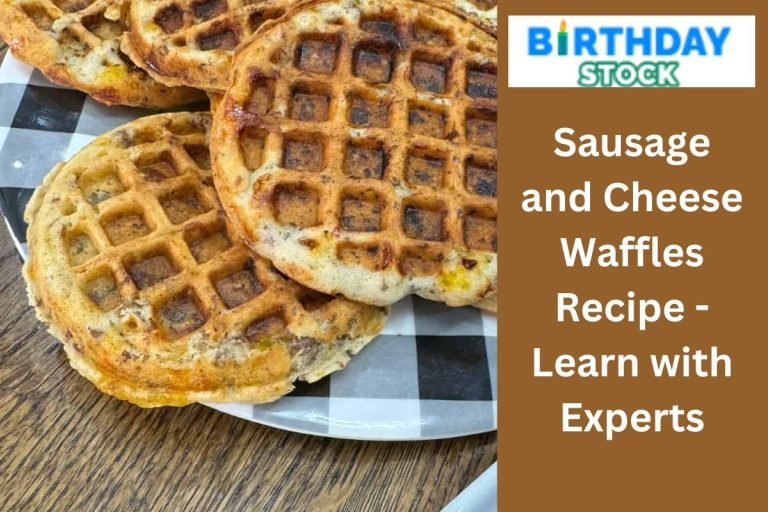 Sausage and Cheese Waffles Recipe - Learn with Experts