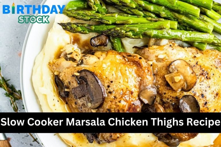Slow Cooker Marsala Chicken Thighs Recipe