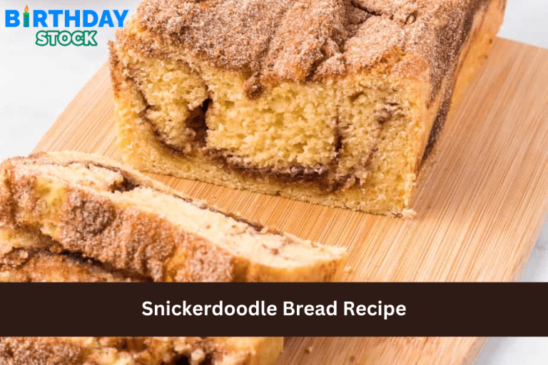 Snickerdoodle Bread Recipe 