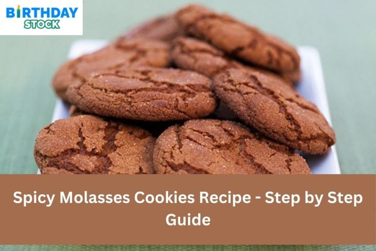 Spicy Molasses Cookies Recipe - Step by Step Guide