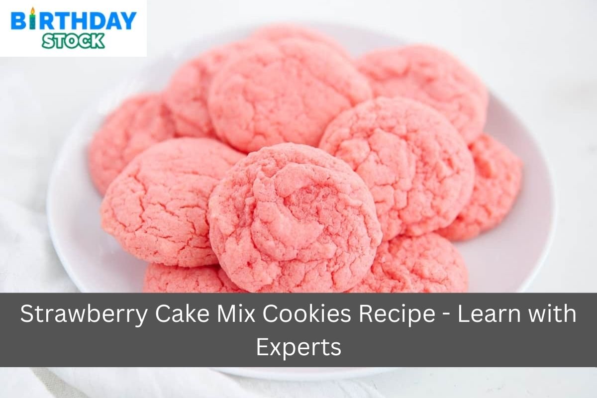 Strawberry Cake Mix Cookies Recipe - Learn with Experts