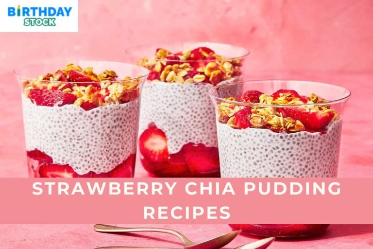 Strawberry Chia Pudding Recipes