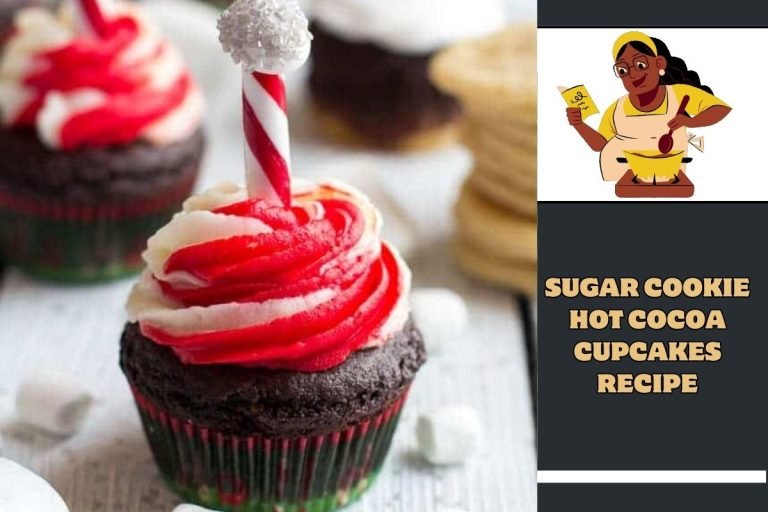 Sugar Cookie Hot Cocoa Cupcakes Recipe
