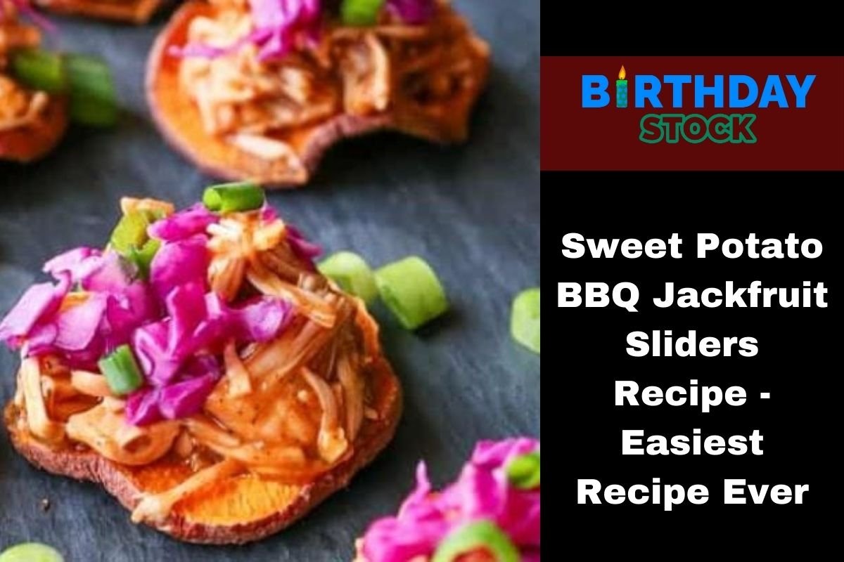 Sweet Potato BBQ Jackfruit Sliders Recipe - Easiest Recipe Ever