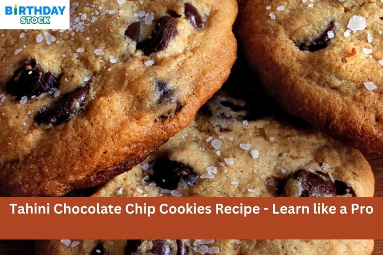 Tahini Chocolate Chip Cookies Recipe - Learn like a Pro