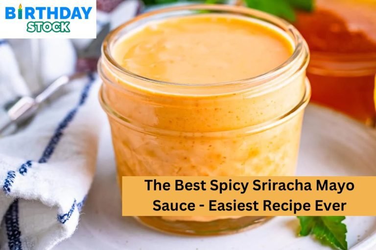 The Best Spicy Sriracha Mayo Sauce - Easiest Recipe Ever