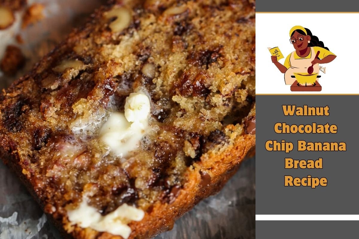 Walnut Chocolate Chip Banana Bread Recipe