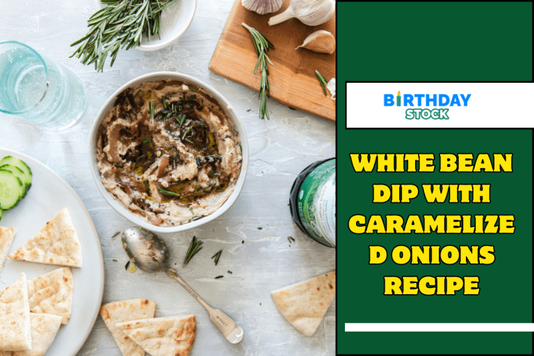 White Bean Dip With Caramelized Onions Recipe