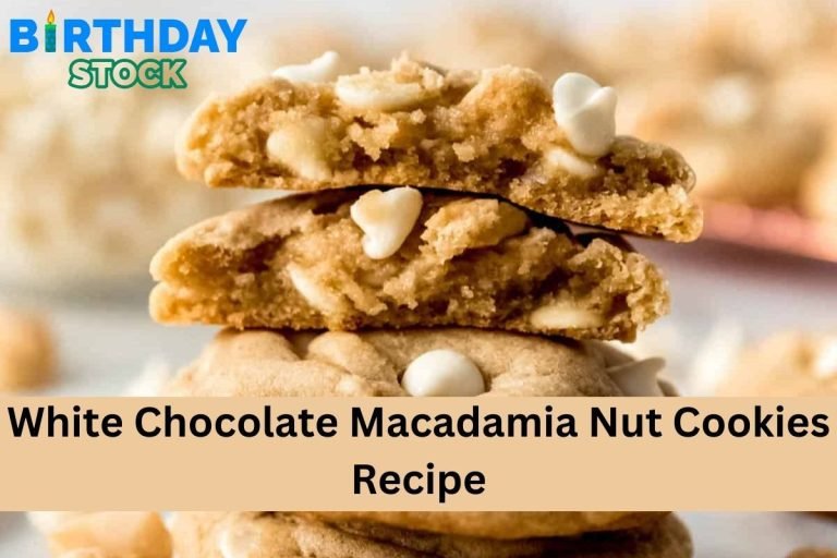 White Chocolate Macadamia Nut Cookies Recipe