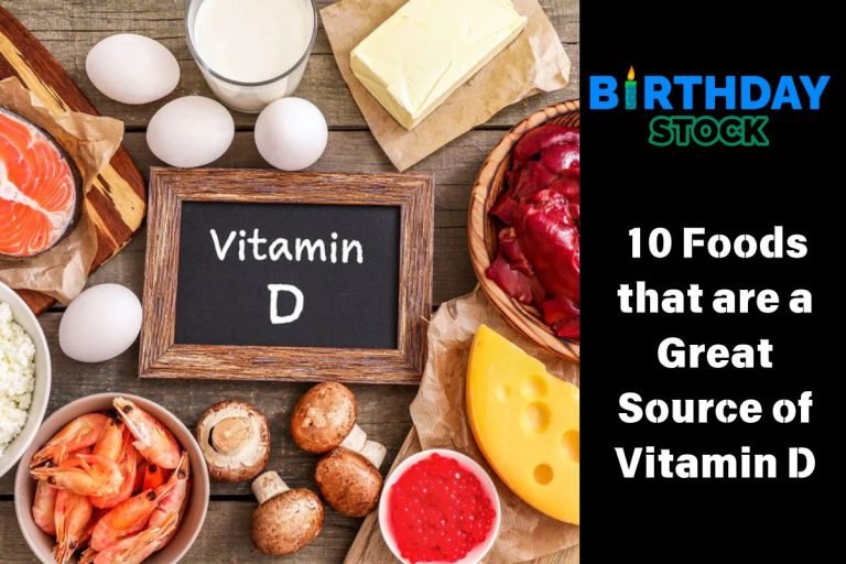 10 Foods that are a Great Source of Vitamin D
