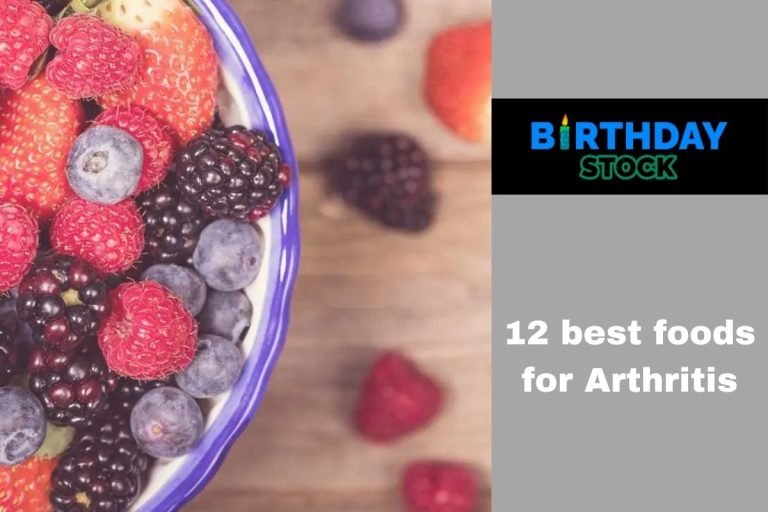 12 best foods for Arthritis