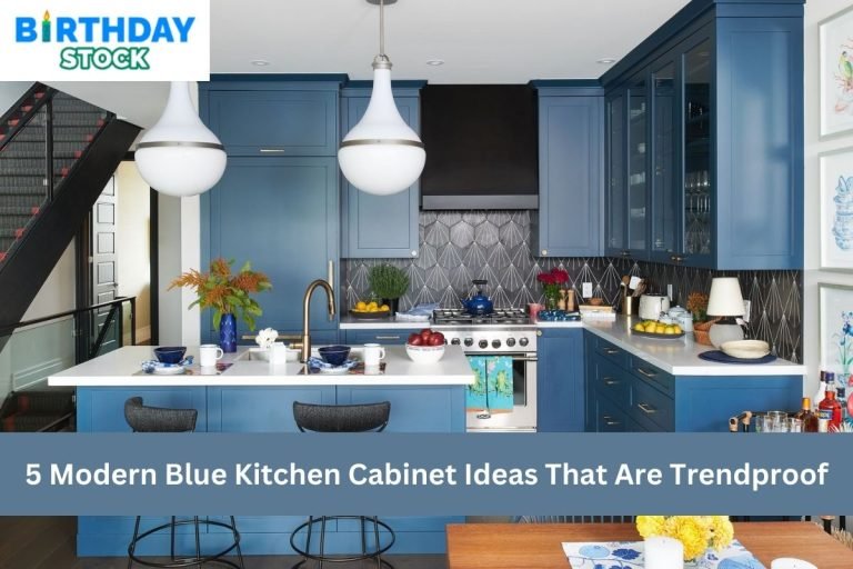 5 Modern Blue Kitchen Cabinet Ideas That Are Trendproof
