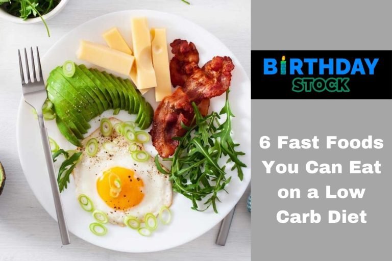 6 Fast Foods You Can Eat on a Low Carb Diet