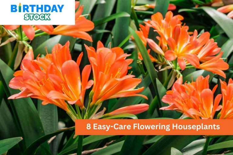 8 Easy-Care Flowering Houseplants