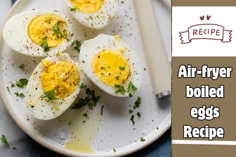 Air-fryer boiled eggs Recipe