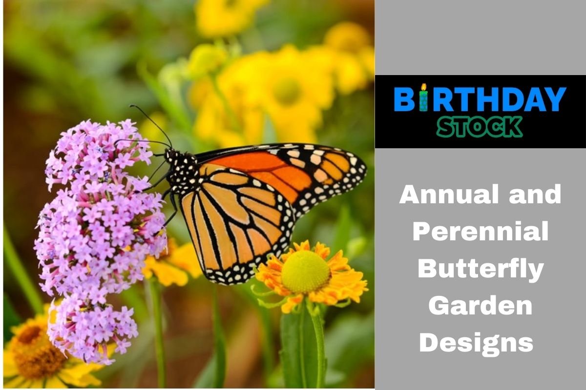Annual and Perennial Butterfly Garden Designs
