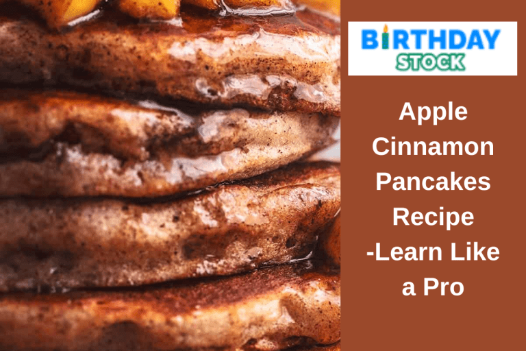 Apple Cinnamon Pancakes Recipe -Learn Like a Pro