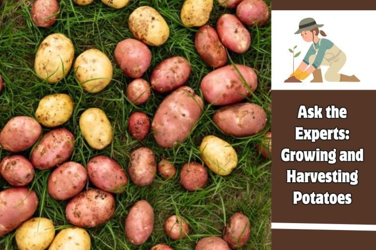 Ask the Experts Growing and Harvesting Potatoes