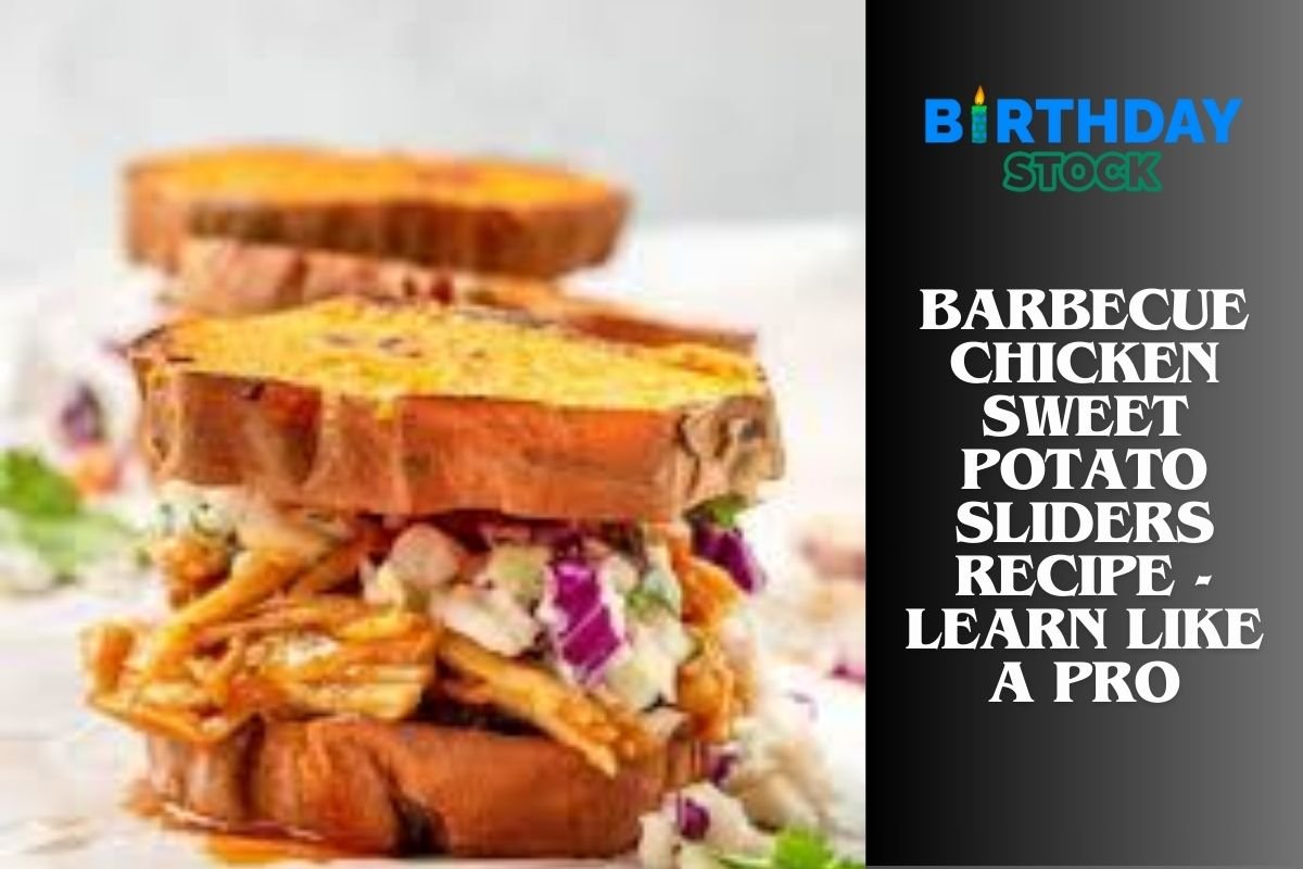 Barbecue Chicken Sweet Potato Sliders Recipe - Learn like a Pro