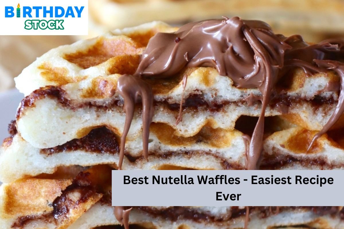 Best Nutella Waffles - Easiest Recipe Ever