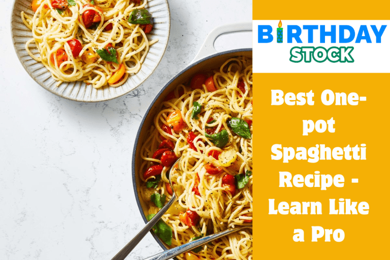 Best One-pot Spaghetti Recipe - Learn Like a Pro